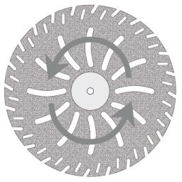 Trennscheibe 378.524.450HP 0,35 mm