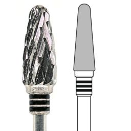 HM-Fräser 5651.045HP 13 mm Kreuzverzahnung mittelgrob