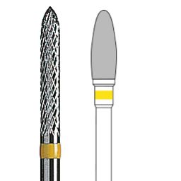 HM-Fräser 7230.040HP 11,5 mm Kreuzverzahnung superfein