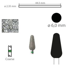 Diamant 6894.104.060 20 mm Konus rund (3) 