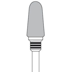 HM-Fräser 5251.060HP 12 mm Kreuzverzahnung mittelgrob