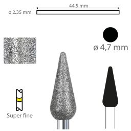 Diamantschleifer 893EF HP 047 extra fein (2) 
