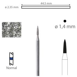 Diamant 861.104.014 6 mm Flamme (3) 