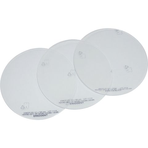 Erkoflex 1,0 x Ø 120 mm transparent (100)